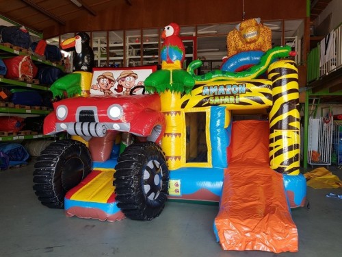 Springkussen Multiplay Safari Jeep